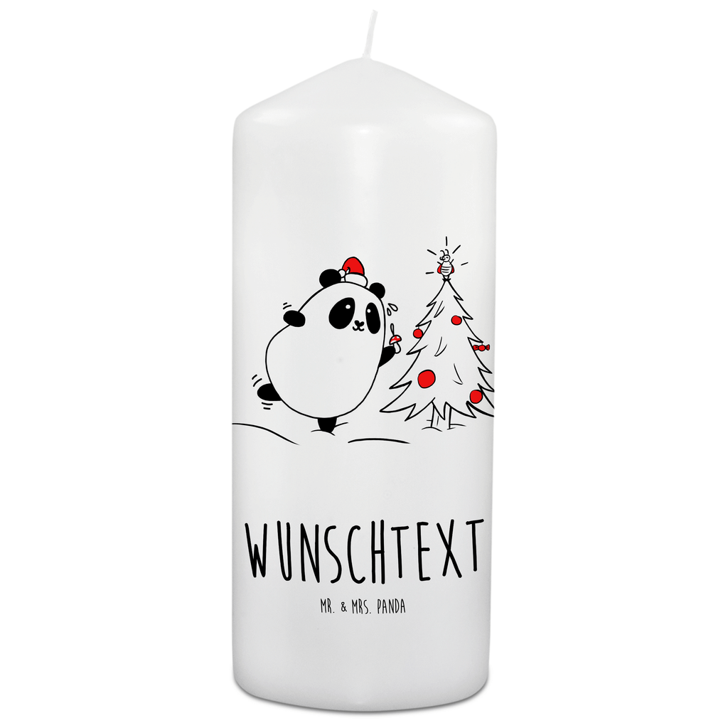 Personalisierte Kerze Easy & Peasy Weihnachtszeit