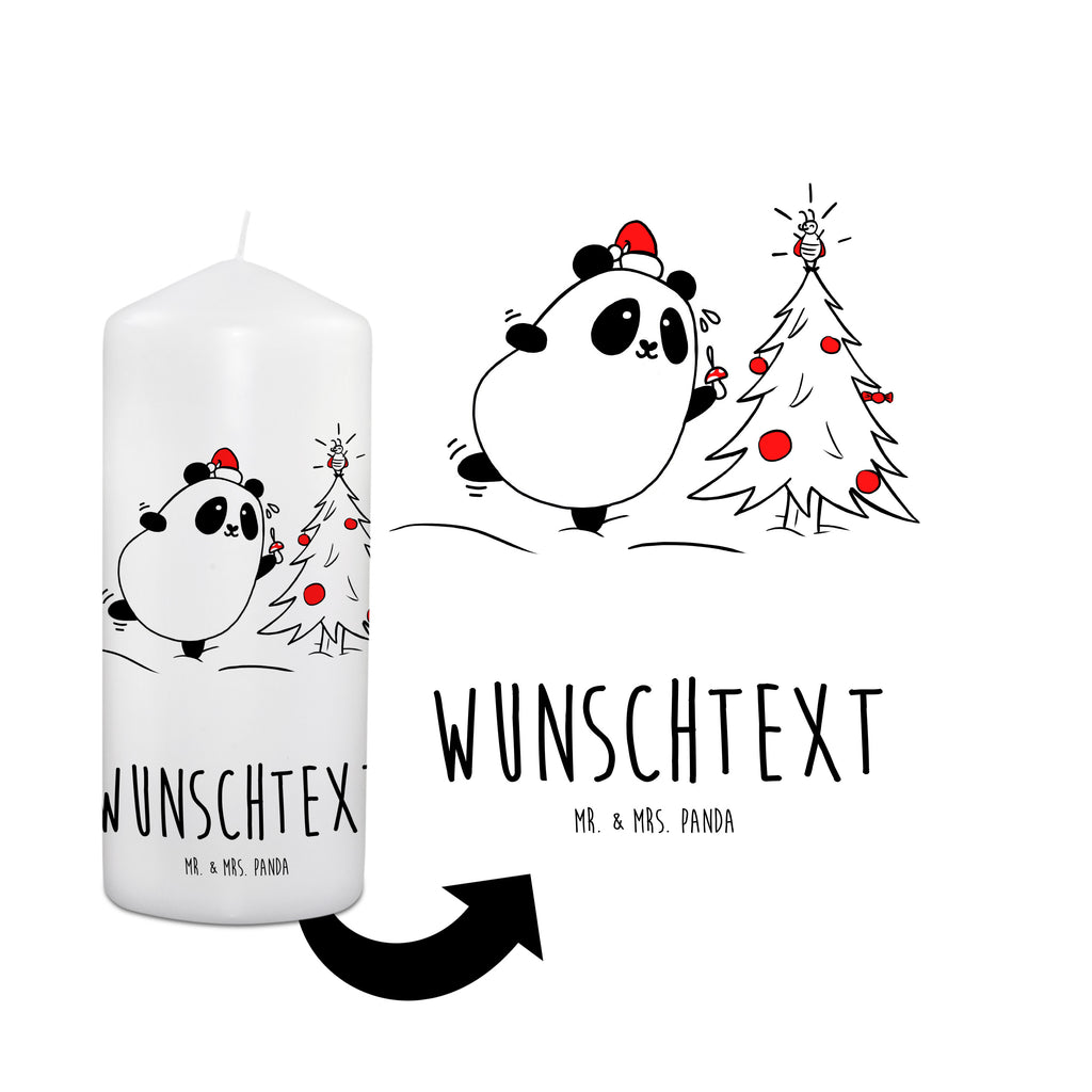 Personalisierte Kerze Easy & Peasy Weihnachtszeit