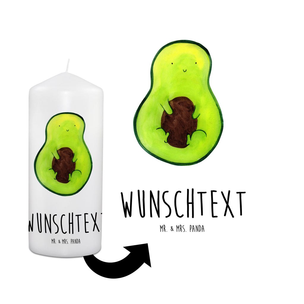 Personalisierte Kerze Avocado mit Kern Kerze, Taufkerze, Kommunionskerze, Geburtstagskerze, Geschenk Kerze, Taufgeschenk Kerze, Kerze mit Druck, Besondere Kerze, Geschenkidee Kerze, Kerze für Kommunion, Avocado, Veggie, Vegan, Gesund, Avokado, Avocadokern, Kern, Pflanze, Spruch Leben