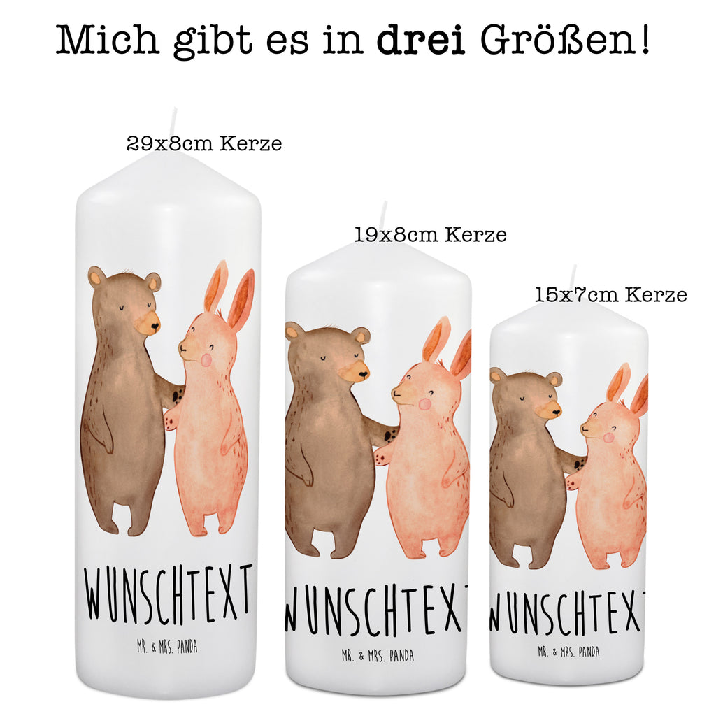 Personalisierte Kerze Bär Hase Umarmen Kerze, Taufkerze, Kommunionskerze, Geburtstagskerze, Geschenk Kerze, Taufgeschenk Kerze, Kerze mit Druck, Besondere Kerze, Geschenkidee Kerze, Kerze für Kommunion, Liebe, Partner, Freund, Freundin, Ehemann, Ehefrau, Heiraten, Verlobung, Heiratsantrag, Liebesgeschenk, Jahrestag, Hocheitstag, Freunde, bester Freund, Hase, Bär, Bärchen, best friends