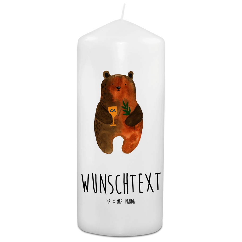 Personalisierte Kerze Konfirmation-Bär Kerze, Taufkerze, Kommunionskerze, Geburtstagskerze, Geschenk Kerze, Taufgeschenk Kerze, Kerze mit Druck, Besondere Kerze, Geschenkidee Kerze, Kerze für Kommunion, Bär, Teddy, Teddybär, Konfirmation, Kirche, evangelisch, Gottesdienst
