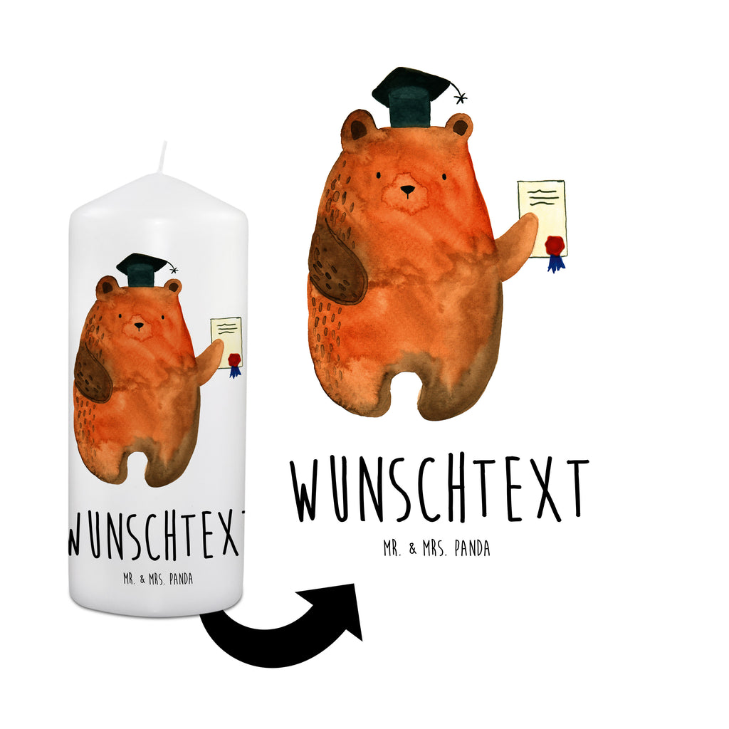 Personalisierte Kerze Prüfungsbär Kerze, Taufkerze, Kommunionskerze, Geburtstagskerze, Geschenk Kerze, Taufgeschenk Kerze, Kerze mit Druck, Besondere Kerze, Geschenkidee Kerze, Kerze für Kommunion, Bär, Teddy, Teddybär, Abitur, Prüfungen, Prüfung bestanden, Abschluss, Zeugnis, Abschlusszeugnis