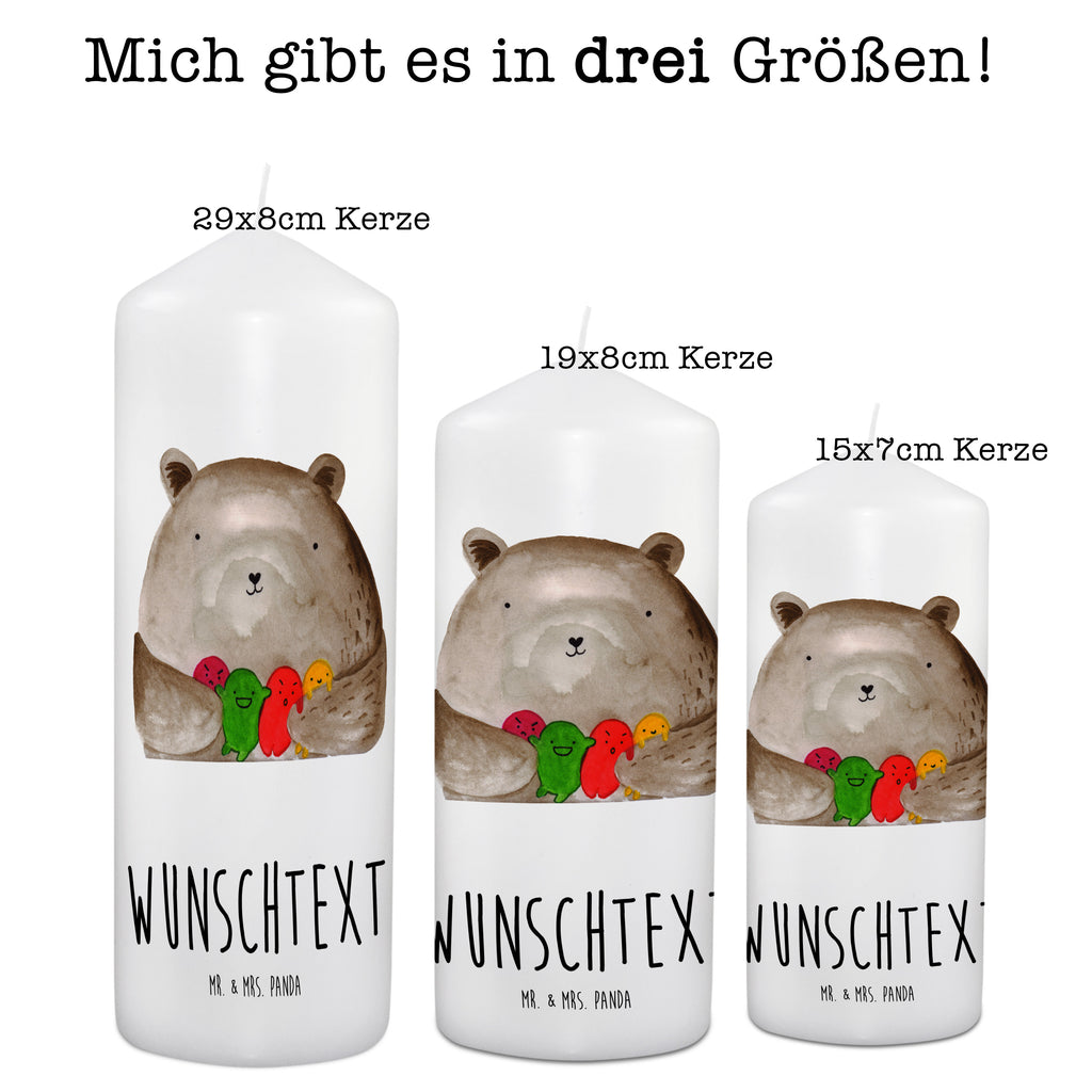 Personalisierte Kerze Bär Gefühl Kerze, Taufkerze, Kommunionskerze, Geburtstagskerze, Geschenk Kerze, Taufgeschenk Kerze, Kerze mit Druck, Besondere Kerze, Geschenkidee Kerze, Kerze für Kommunion, Bär, Teddy, Teddybär, Wahnsinn, Verrückt, Durchgedreht