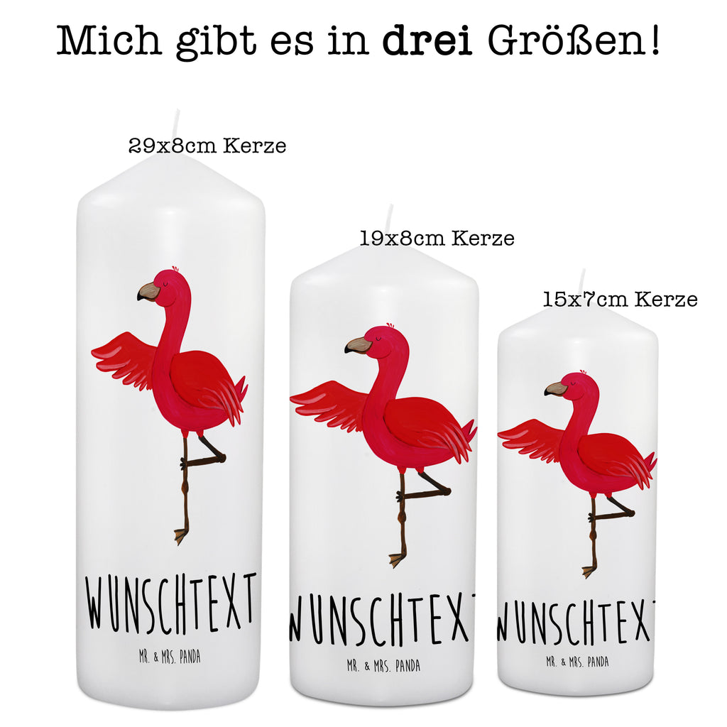 Personalisierte Kerze Flamingo Yoga Kerze, Taufkerze, Kommunionskerze, Geburtstagskerze, Geschenk Kerze, Taufgeschenk Kerze, Kerze mit Druck, Besondere Kerze, Geschenkidee Kerze, Kerze für Kommunion, Flamingo, Vogel, Yoga, Namaste, Achtsamkeit, Yoga-Übung, Entspannung, Ärger, Aufregen, Tiefenentspannung