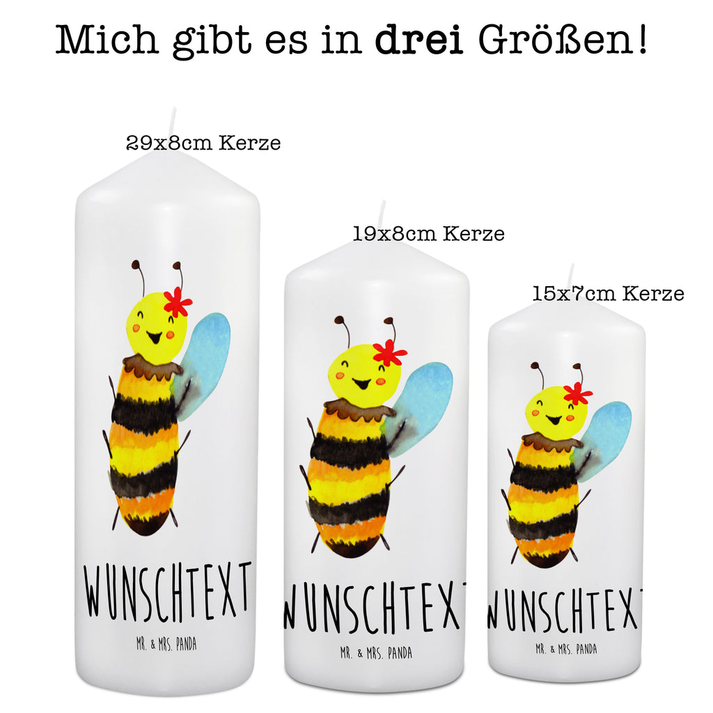 Personalisierte Kerze Biene Happy Kerze, Taufkerze, Kommunionskerze, Geburtstagskerze, Geschenk Kerze, Taufgeschenk Kerze, Kerze mit Druck, Besondere Kerze, Geschenkidee Kerze, Kerze für Kommunion, Biene, Wespe, Hummel