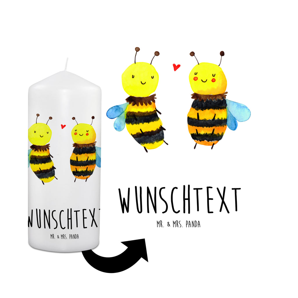 Personalisierte Kerze Biene Verliebt Kerze, Taufkerze, Kommunionskerze, Geburtstagskerze, Geschenk Kerze, Taufgeschenk Kerze, Kerze mit Druck, Besondere Kerze, Geschenkidee Kerze, Kerze für Kommunion, Biene, Wespe, Hummel