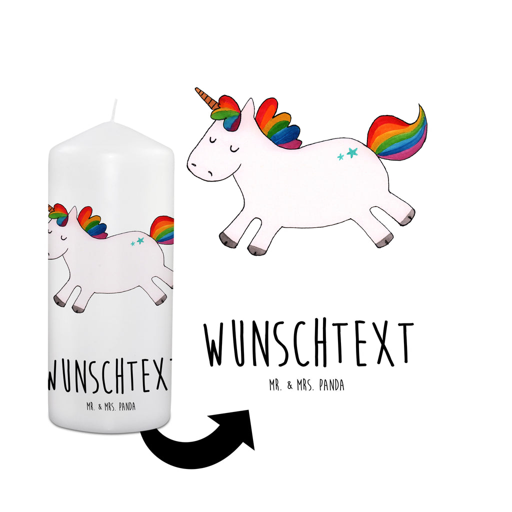 Personalisierte Kerze Einhorn Happy Kerze, Taufkerze, Kommunionskerze, Geburtstagskerze, Geschenk Kerze, Taufgeschenk Kerze, Kerze mit Druck, Besondere Kerze, Geschenkidee Kerze, Kerze für Kommunion, Einhorn, Einhörner, Einhorn Deko, Pegasus, Unicorn, glücklich, fröhlich, Spaß, Freude, Lebensfreude, witzig, spannend, Lächeln, Lachen