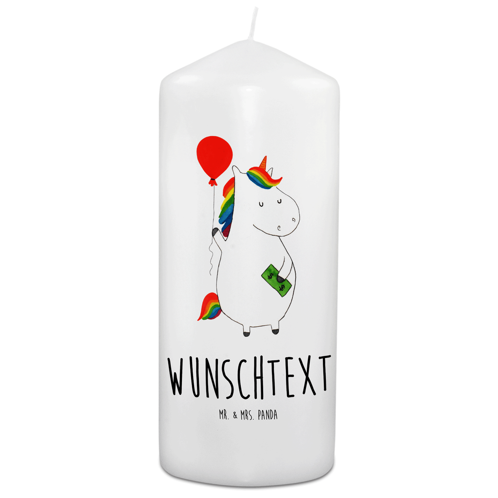 Personalisierte Kerze Einhorn Luftballon Kerze, Taufkerze, Kommunionskerze, Geburtstagskerze, Geschenk Kerze, Taufgeschenk Kerze, Kerze mit Druck, Besondere Kerze, Geschenkidee Kerze, Kerze für Kommunion, Einhorn, Einhörner, Einhorn Deko, Pegasus, Unicorn, Luftballon, Geld, Lebenslust, Freude, Geschenk, Freundin