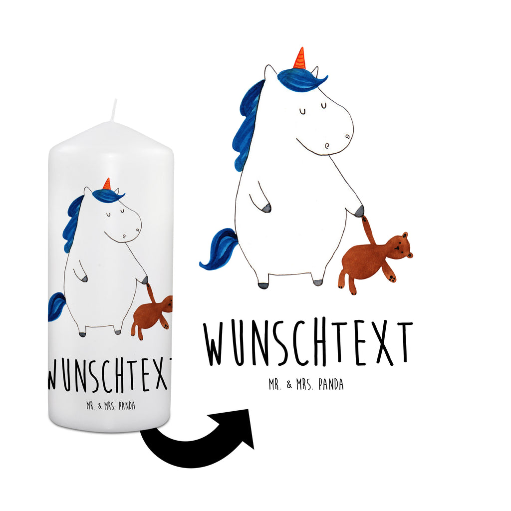 Personalisierte Kerze Einhorn Teddy Kerze, Taufkerze, Kommunionskerze, Geburtstagskerze, Geschenk Kerze, Taufgeschenk Kerze, Kerze mit Druck, Besondere Kerze, Geschenkidee Kerze, Kerze für Kommunion, Einhorn, Einhörner, Einhorn Deko, Pegasus, Unicorn, schlafen, gute Nacht, Single, Bett, Träumen, Freundin, Singleleben
