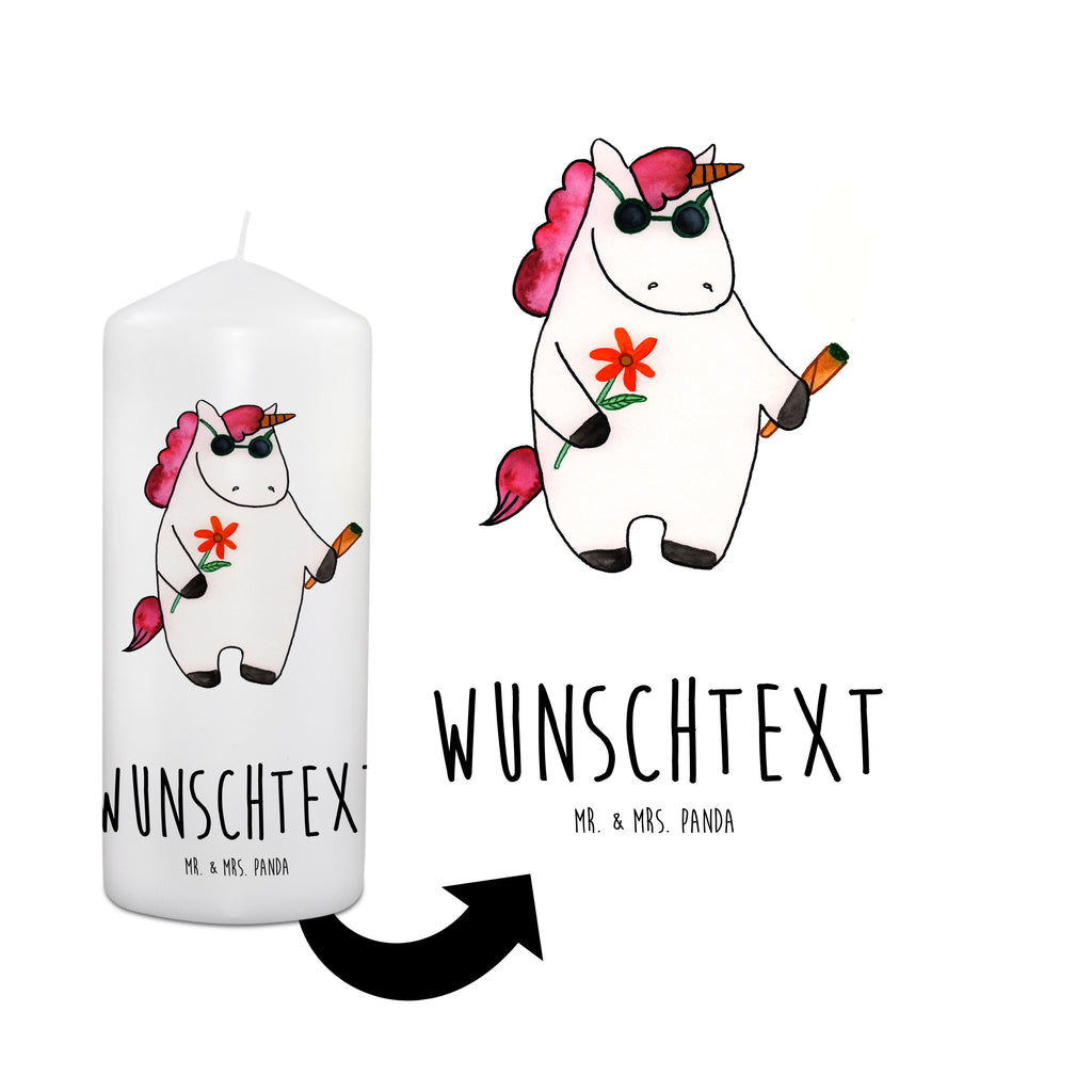 Personalisierte Kerze Einhorn Woodstock Kerze, Taufkerze, Kommunionskerze, Geburtstagskerze, Geschenk Kerze, Taufgeschenk Kerze, Kerze mit Druck, Besondere Kerze, Geschenkidee Kerze, Kerze für Kommunion, Einhorn, Einhörner, Einhorn Deko, Pegasus, Unicorn, Kiffen, Joint, Zigarette, Alkohol, Party, Spaß. lustig, witzig, Woodstock