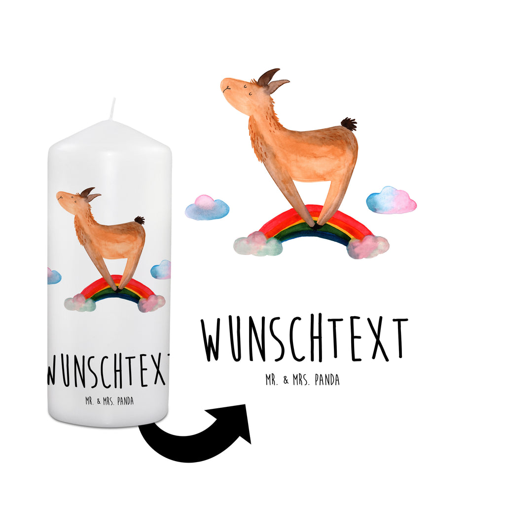 Personalisierte Kerze Lama Regenbogen Kerze, Taufkerze, Kommunionskerze, Geburtstagskerze, Geschenk Kerze, Taufgeschenk Kerze, Kerze mit Druck, Besondere Kerze, Geschenkidee Kerze, Kerze für Kommunion, Lama, Alpaka, Lamas, Regenbogen, Haters gonna hate, Haters, Selbstständig, Außenseiter, Schule, Abi, Hobby, Wolkenland, Freiheit