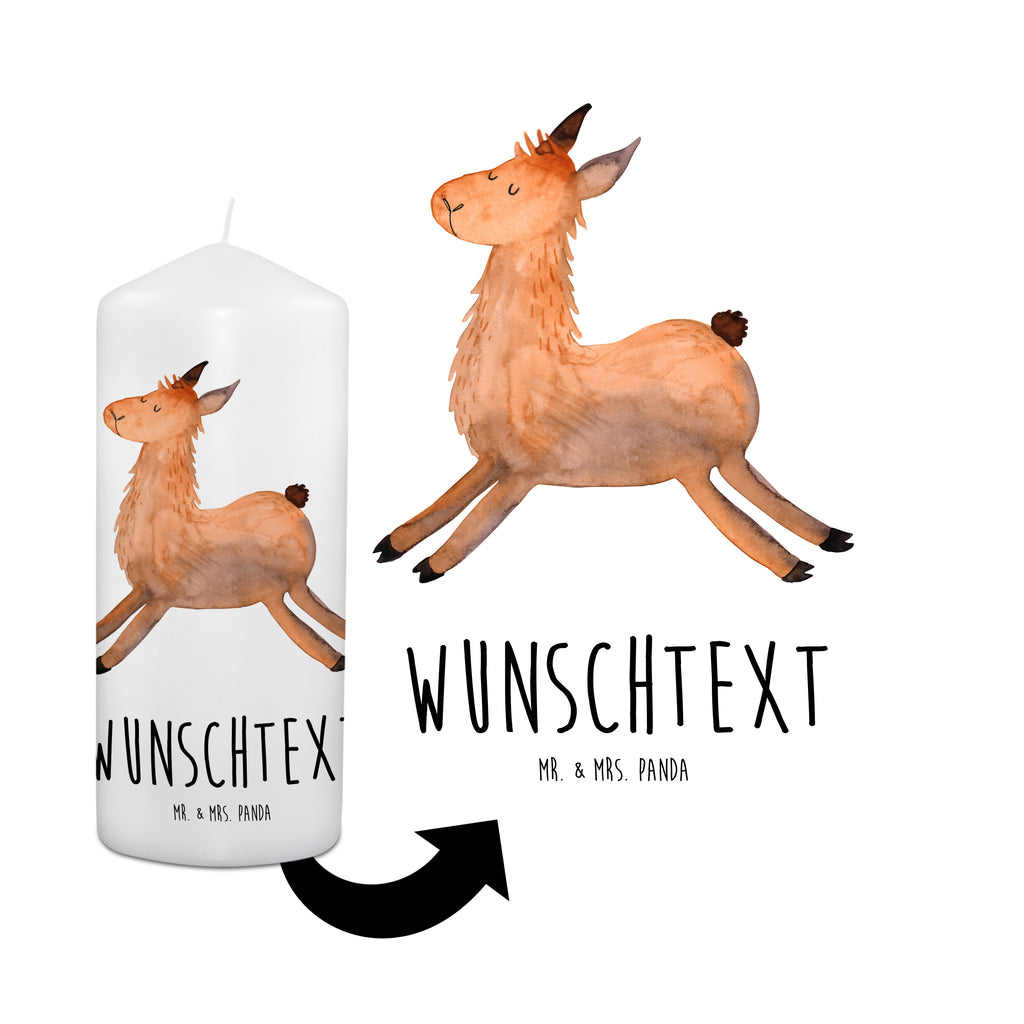 Personalisierte Kerze Lama springend Kerze, Taufkerze, Kommunionskerze, Geburtstagskerze, Geschenk Kerze, Taufgeschenk Kerze, Kerze mit Druck, Besondere Kerze, Geschenkidee Kerze, Kerze für Kommunion, Lama, Alpaka, Lamas, Lieblingstag, Happy day, fröhlich, Glück, Freundin, Liebeskummer, Neustart, guten Morgen, Start, Prüfung, Abitur