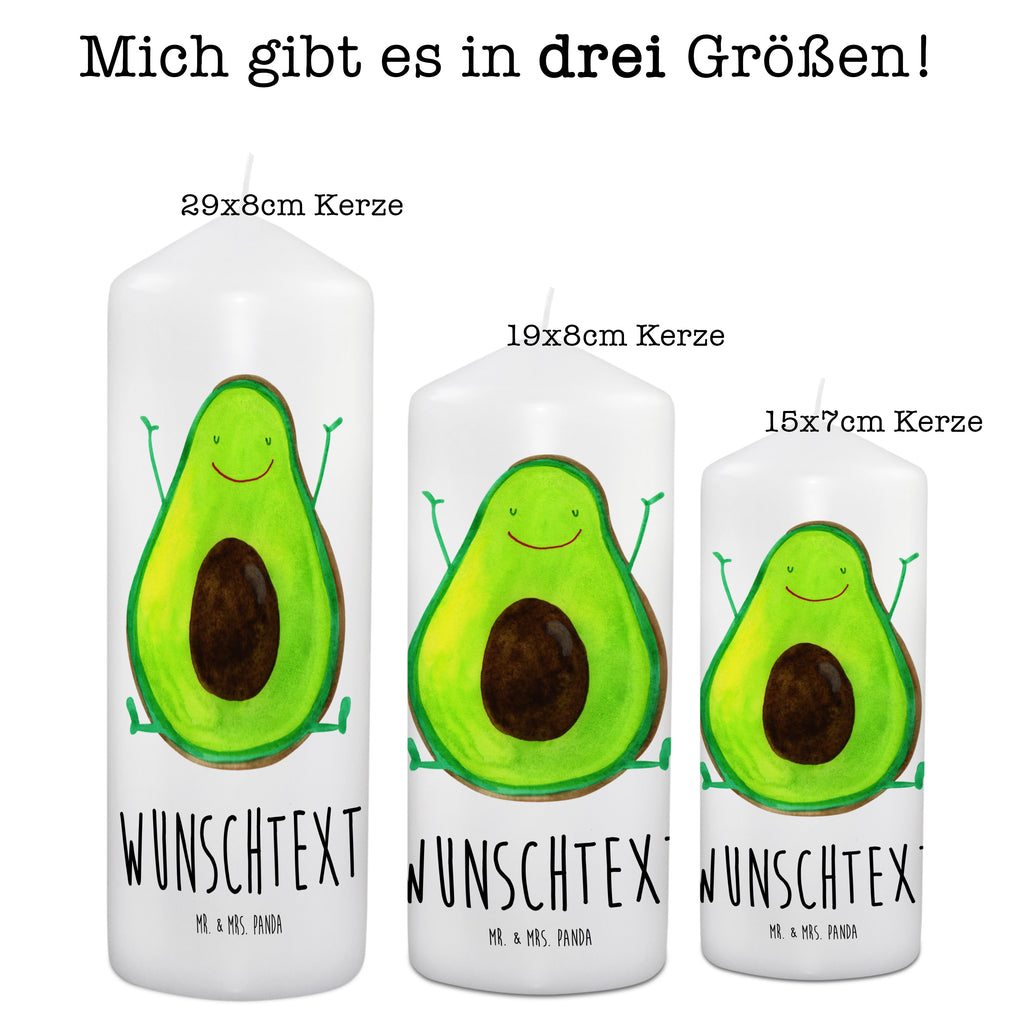 Personalisierte Kerze Avocado Happy Kerze, Taufkerze, Kommunionskerze, Geburtstagskerze, Geschenk Kerze, Taufgeschenk Kerze, Kerze mit Druck, Besondere Kerze, Geschenkidee Kerze, Kerze für Kommunion, Avocado, Veggie, Vegan, Gesund, Chaos