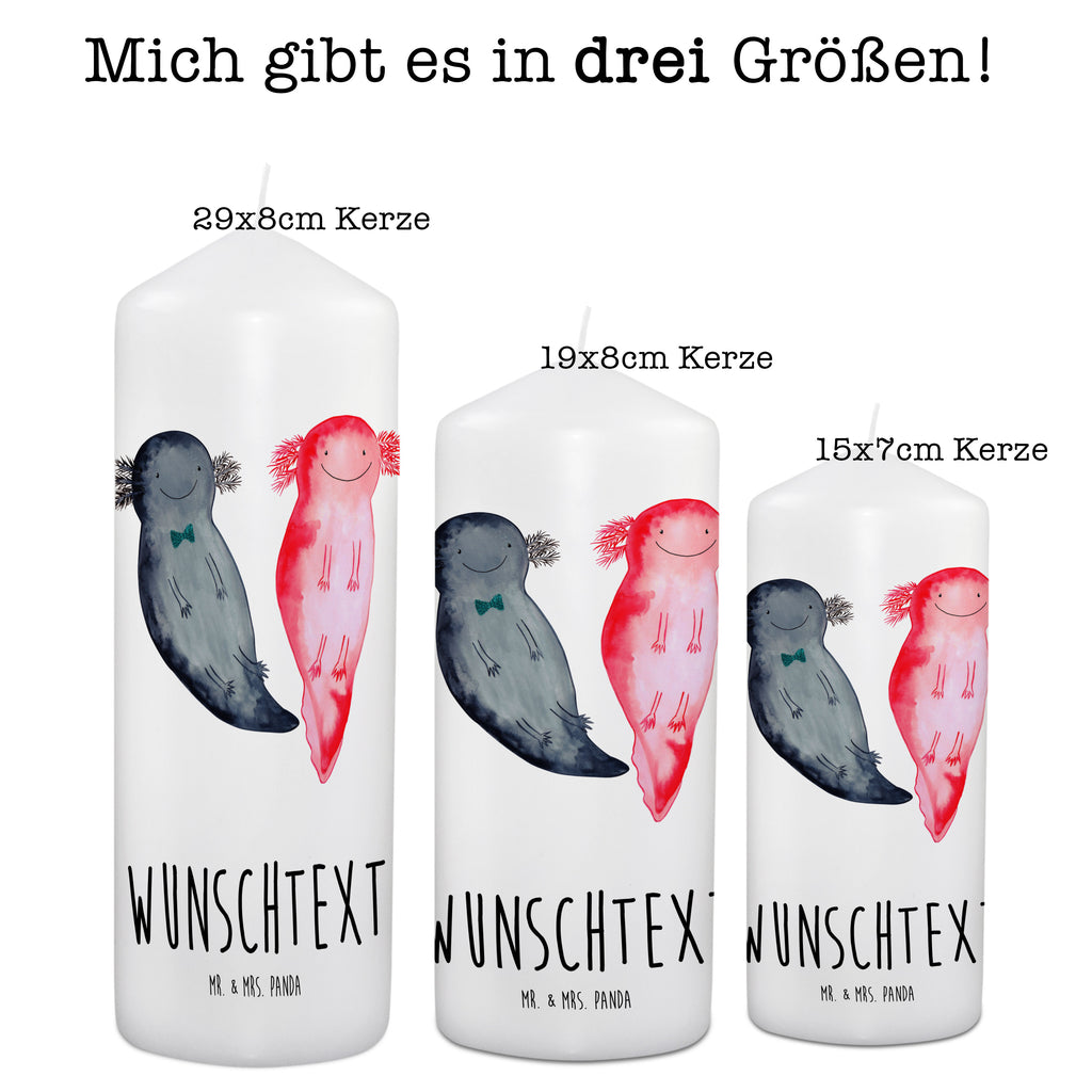Personalisierte Kerze Axolotl Axel+Lotte Kerze, Taufkerze, Kommunionskerze, Geburtstagskerze, Geschenk Kerze, Taufgeschenk Kerze, Kerze mit Druck, Besondere Kerze, Geschenkidee Kerze, Kerze für Kommunion, Axolotl, Molch, Axolot, Schwanzlurch, Lurch, Lurche, Liebe, große Liebe, Liebesbeweis, Freund, Verlobter, Ehemann, Jahrestag, Valentinstag