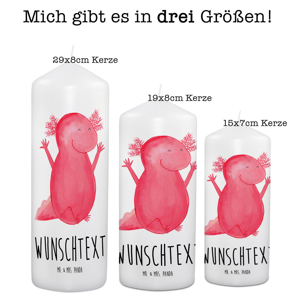 Personalisierte Kerze Axolotl Hurra Kerze, Taufkerze, Kommunionskerze, Geburtstagskerze, Geschenk Kerze, Taufgeschenk Kerze, Kerze mit Druck, Besondere Kerze, Geschenkidee Kerze, Kerze für Kommunion, Axolotl, Molch, Axolot, Schwanzlurch, Lurch, Lurche, fröhlich, Spaß, Freude, Motivation, Zufriedenheit