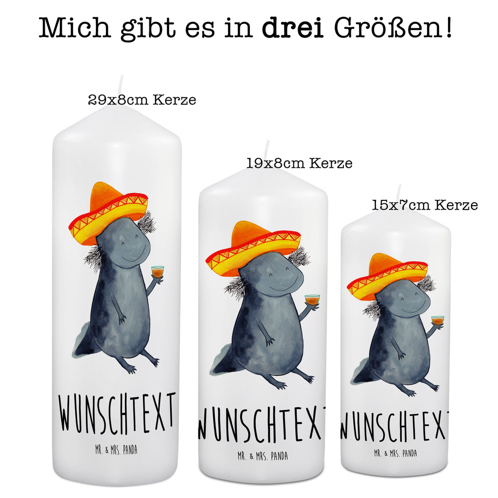 Personalisierte Kerze Axolotl Tequila Kerze, Taufkerze, Kommunionskerze, Geburtstagskerze, Geschenk Kerze, Taufgeschenk Kerze, Kerze mit Druck, Besondere Kerze, Geschenkidee Kerze, Kerze für Kommunion, Axolotl, Molch, Mexico, Mexiko, Sombrero, Zitrone, Tequila, Motivation, Spruch, Schwanzlurch, Lurch, Lurche, Axolot, Feuerdrache, Feuersalamander