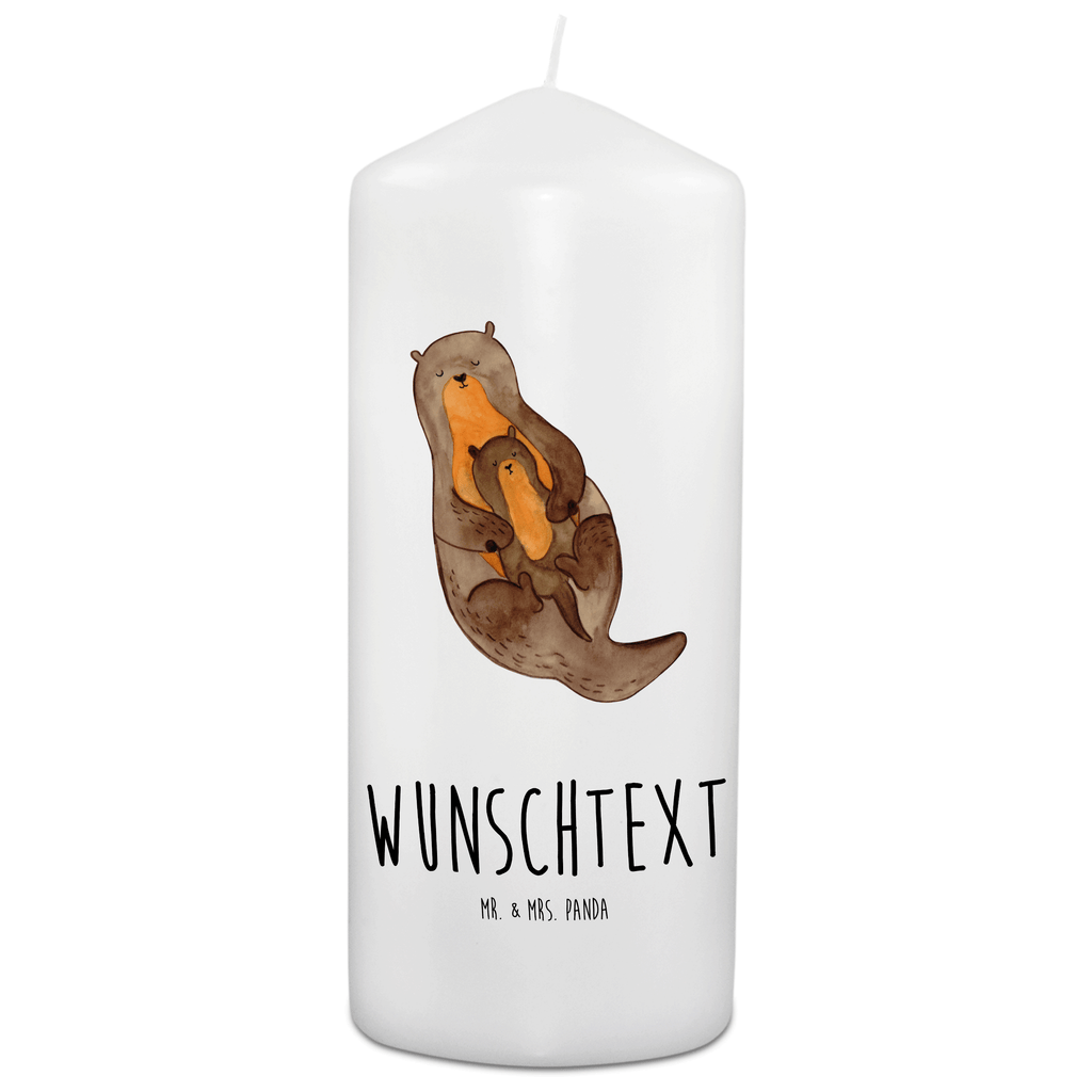 Personalisierte Kerze Otter mit Kind Kerze, Taufkerze, Kommunionskerze, Geburtstagskerze, Geschenk Kerze, Taufgeschenk Kerze, Kerze mit Druck, Besondere Kerze, Geschenkidee Kerze, Kerze für Kommunion, Otter, Fischotter, Seeotter, Otter Seeotter See Otter
