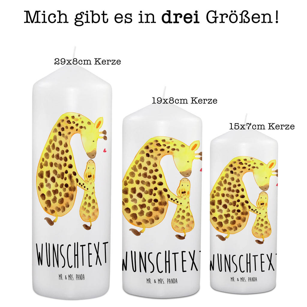 Personalisierte Kerze Giraffe mit Kind Kerze, Taufkerze, Kommunionskerze, Geburtstagskerze, Geschenk Kerze, Taufgeschenk Kerze, Kerze mit Druck, Besondere Kerze, Geschenkidee Kerze, Kerze für Kommunion, Afrika, Wildtiere, Giraffe, Kind, Mutter, Mama, Tochter, Sohn, Lieblingsmensch