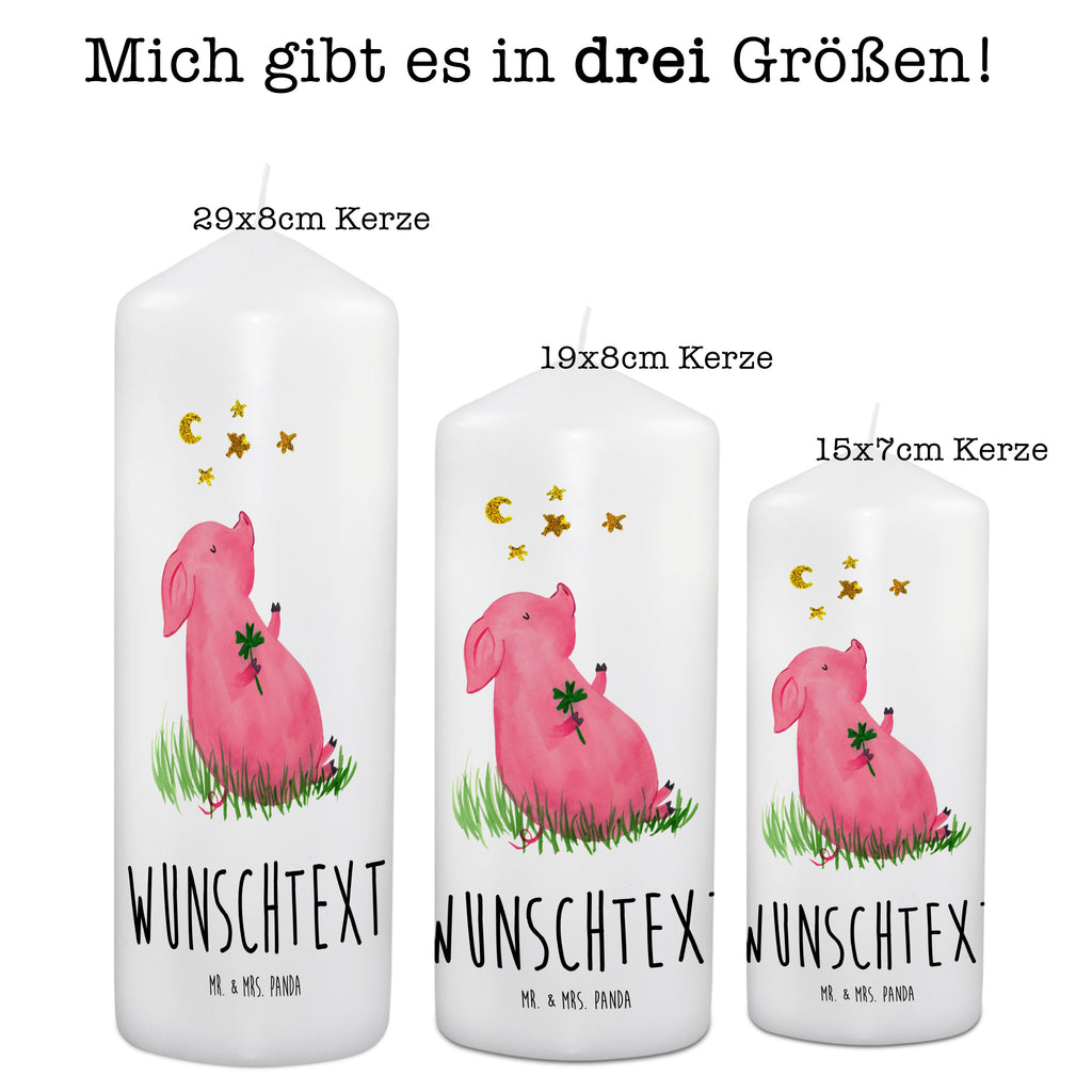 Personalisierte Kerze Glücksschwein Kerze, Taufkerze, Kommunionskerze, Geburtstagskerze, Geschenk Kerze, Taufgeschenk Kerze, Kerze mit Druck, Besondere Kerze, Geschenkidee Kerze, Kerze für Kommunion, süße Tiermotive, gute Laune, lustige Sprüche, Tiere, Glücksschwein. Glück, Schwein, Schweinchen, Sterne, Sernchen, Ziele, Träume, Motivation, Glücksbringer