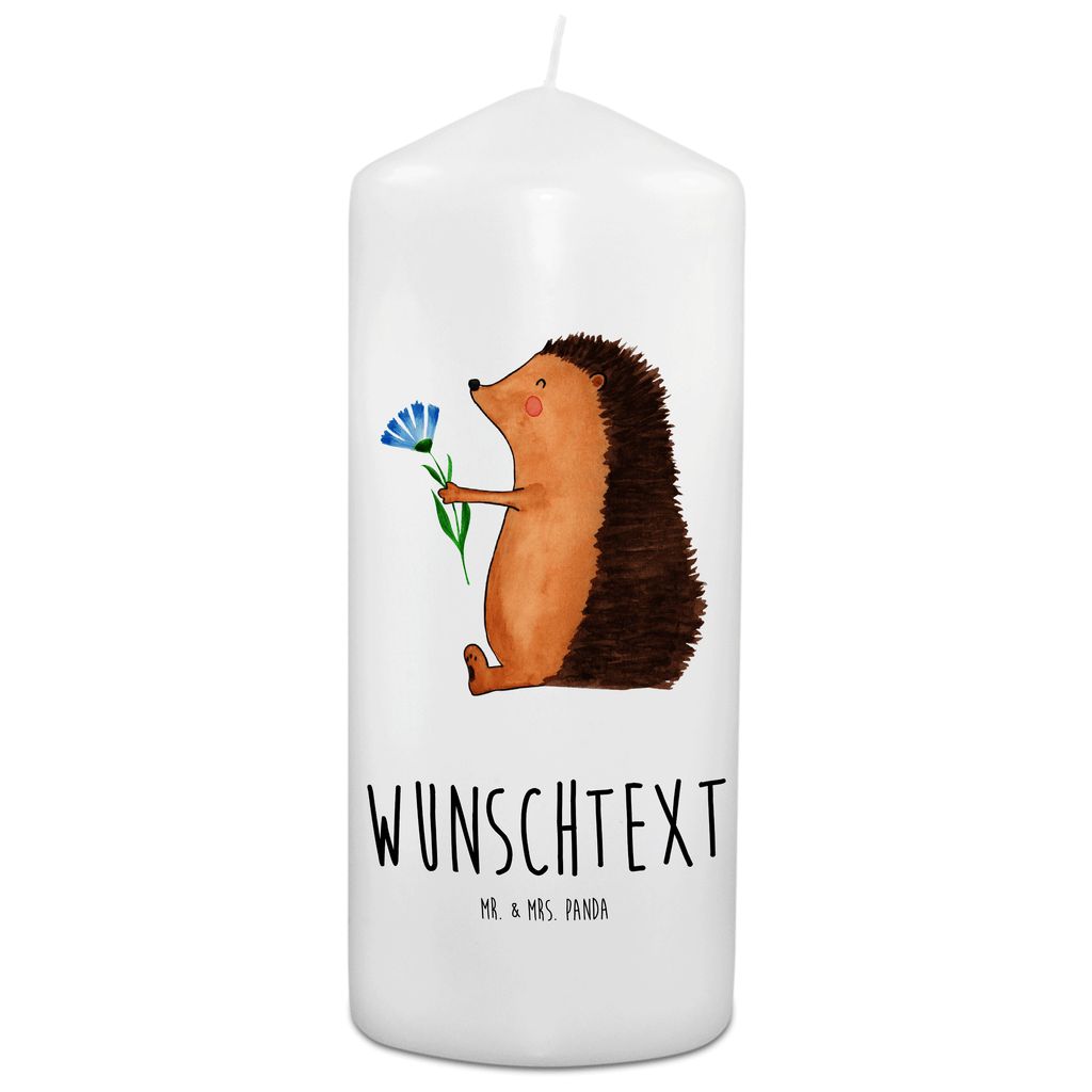 Personalisierte Kerze Igel mit Blume Kerze, Taufkerze, Kommunionskerze, Geburtstagskerze, Geschenk Kerze, Taufgeschenk Kerze, Kerze mit Druck, Besondere Kerze, Geschenkidee Kerze, Kerze für Kommunion, Tiermotive, Gute Laune, lustige Sprüche, Tiere, Igel, Gute Besserung, Genesungswünsche, Krankheit, Krankenhaus, krank, Besuch