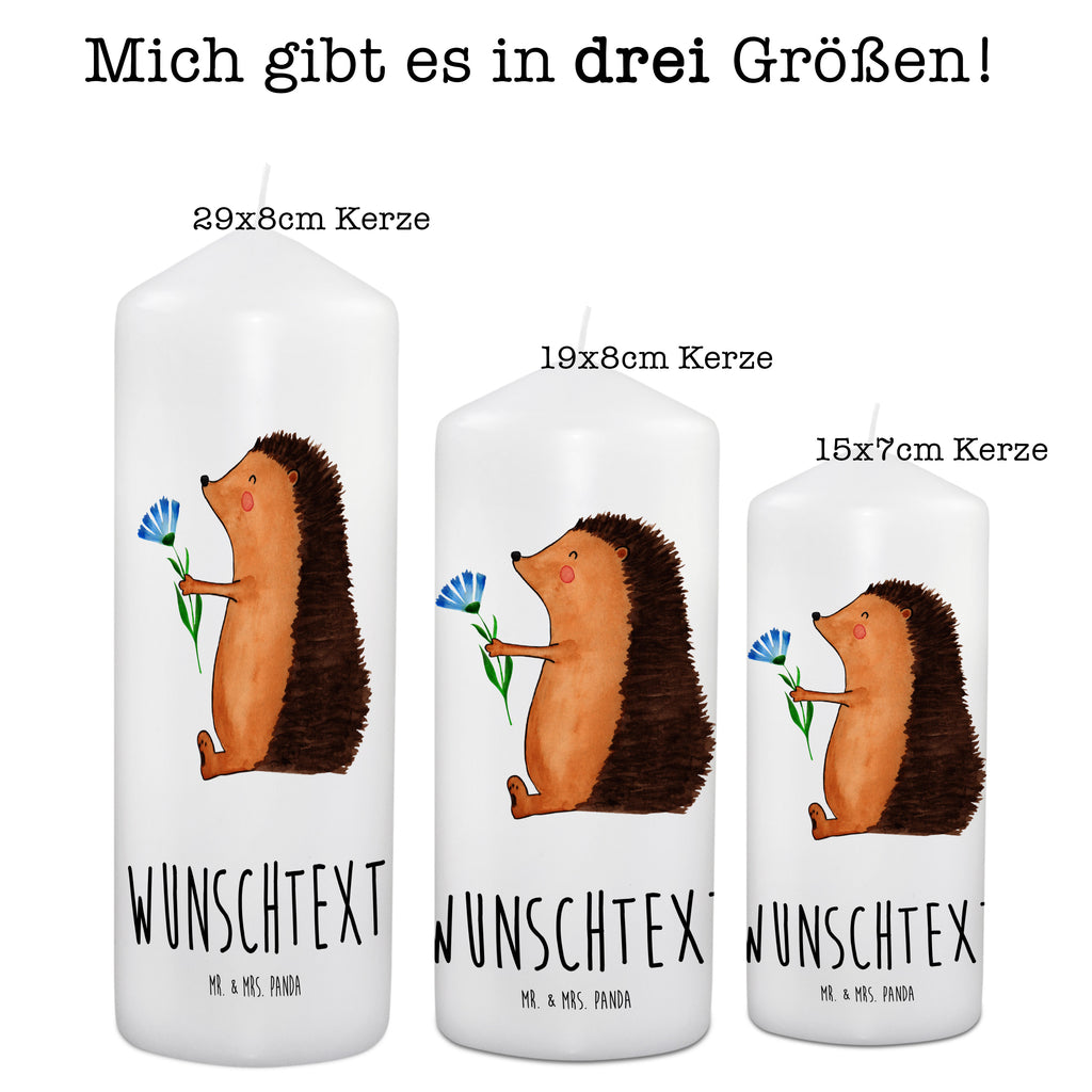 Personalisierte Kerze Igel mit Blume Kerze, Taufkerze, Kommunionskerze, Geburtstagskerze, Geschenk Kerze, Taufgeschenk Kerze, Kerze mit Druck, Besondere Kerze, Geschenkidee Kerze, Kerze für Kommunion, Tiermotive, Gute Laune, lustige Sprüche, Tiere, Igel, Gute Besserung, Genesungswünsche, Krankheit, Krankenhaus, krank, Besuch
