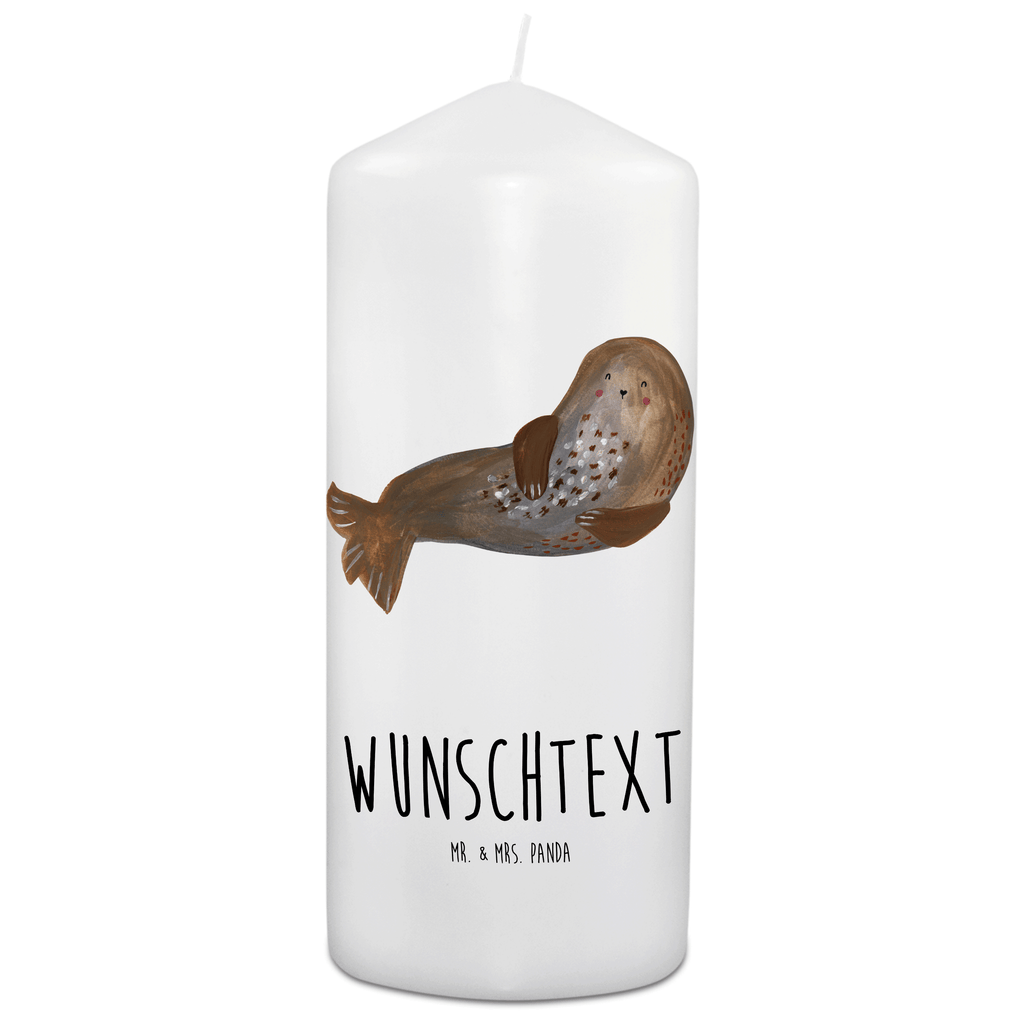 Personalisierte Kerze Robbe lachend Kerze, Taufkerze, Kommunionskerze, Geburtstagskerze, Geschenk Kerze, Taufgeschenk Kerze, Kerze mit Druck, Besondere Kerze, Geschenkidee Kerze, Kerze für Kommunion, Tiermotive, Gute Laune, lustige Sprüche, Tiere, Robbe, Robben, Seehund, Strand, Meerestier, Ostsee, Nordsee