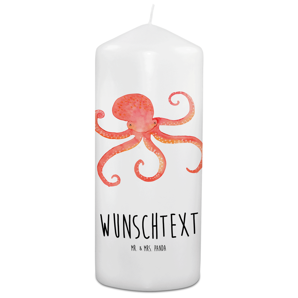 Personalisierte Kerze Tintenfisch Kerze, Taufkerze, Kommunionskerze, Geburtstagskerze, Geschenk Kerze, Taufgeschenk Kerze, Kerze mit Druck, Besondere Kerze, Geschenkidee Kerze, Kerze für Kommunion, süße Tiermotive, gute Laune, lustige Sprüche, Tiere, Meer, Meerestier, Krake, Tintenfisch, Arme, Wasser, Ozean