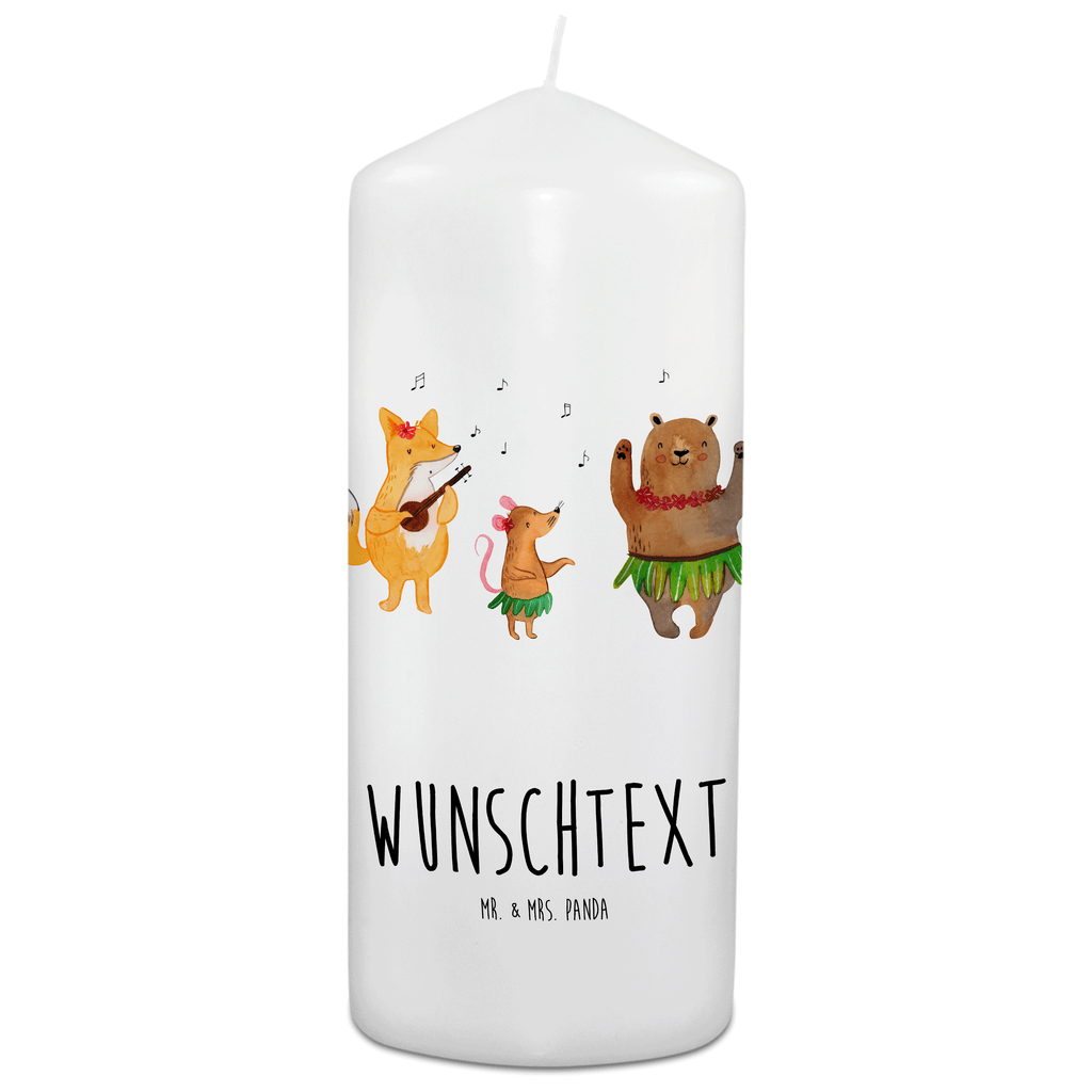 Personalisierte Kerze Waldtiere Aloha Kerze, Taufkerze, Kommunionskerze, Geburtstagskerze, Geschenk Kerze, Taufgeschenk Kerze, Kerze mit Druck, Besondere Kerze, Geschenkidee Kerze, Kerze für Kommunion, süße Tiermotive, gute Laune, lustige Sprüche, Tiere, Wald, Waldtiere, Musik, Aloha, Bär, Hase, Igel, Tanzen, Leben, Lachen
