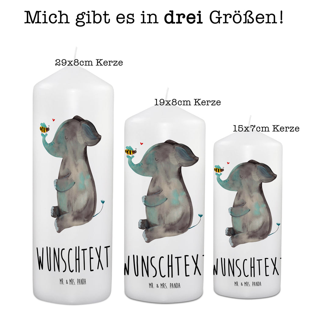 Personalisierte Kerze Elefant & Biene Kerze, Taufkerze, Kommunionskerze, Geburtstagskerze, Geschenk Kerze, Taufgeschenk Kerze, Kerze mit Druck, Besondere Kerze, Geschenkidee Kerze, Kerze für Kommunion, süße Tiermotive, gute Laune, lustige Sprüche, Tiere, Elefant, Biene, Liebe, Liebesbeweis, Jahrestag, Liebesgeschenk, Heiratsantrag, Hochzeitsgeschenk, Liebesspruch