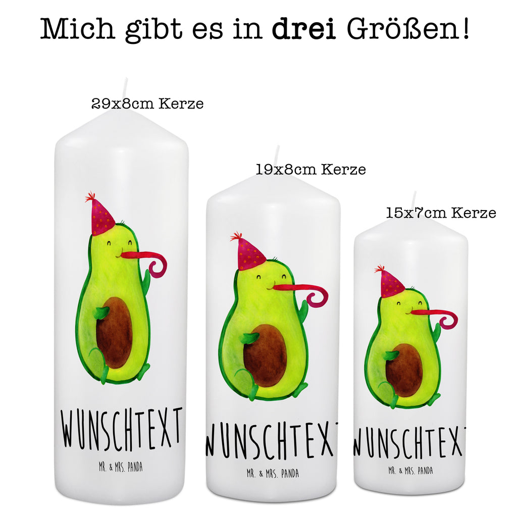 Personalisierte Kerze Avocado Party Time Kerze, Taufkerze, Kommunionskerze, Geburtstagskerze, Geschenk Kerze, Taufgeschenk Kerze, Kerze mit Druck, Besondere Kerze, Geschenkidee Kerze, Kerze für Kommunion, Avocado, Veggie, Vegan, Gesund