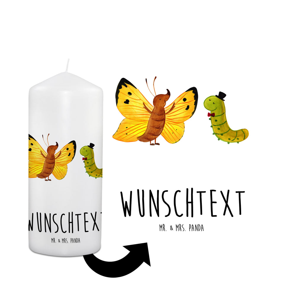 Personalisierte Kerze Raupe & Schmetterling Kerze, Taufkerze, Kommunionskerze, Geburtstagskerze, Geschenk Kerze, Taufgeschenk Kerze, Kerze mit Druck, Besondere Kerze, Geschenkidee Kerze, Kerze für Kommunion, süße Tiermotive, gute Laune, lustige Sprüche, Tiere, Raupe, Schmetterling, Zitronenfalter, Entwicklung, Erwachsen werden, Kokon, Hut, Hütchen, Schönheit, Aufwachsen
