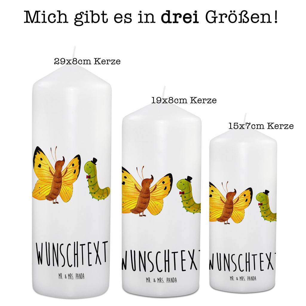 Personalisierte Kerze Raupe & Schmetterling Kerze, Taufkerze, Kommunionskerze, Geburtstagskerze, Geschenk Kerze, Taufgeschenk Kerze, Kerze mit Druck, Besondere Kerze, Geschenkidee Kerze, Kerze für Kommunion, süße Tiermotive, gute Laune, lustige Sprüche, Tiere, Raupe, Schmetterling, Zitronenfalter, Entwicklung, Erwachsen werden, Kokon, Hut, Hütchen, Schönheit, Aufwachsen