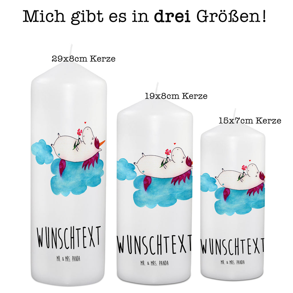 Personalisierte Kerze Einhorn verliebt auf Wolke Kerze, Taufkerze, Kommunionskerze, Geburtstagskerze, Geschenk Kerze, Taufgeschenk Kerze, Kerze mit Druck, Besondere Kerze, Geschenkidee Kerze, Kerze für Kommunion, Einhorn, Einhörner, Einhorn Deko, Pegasus, Unicorn, verliebt, Liebe, Liebesbeweis, Freundin, Wolke