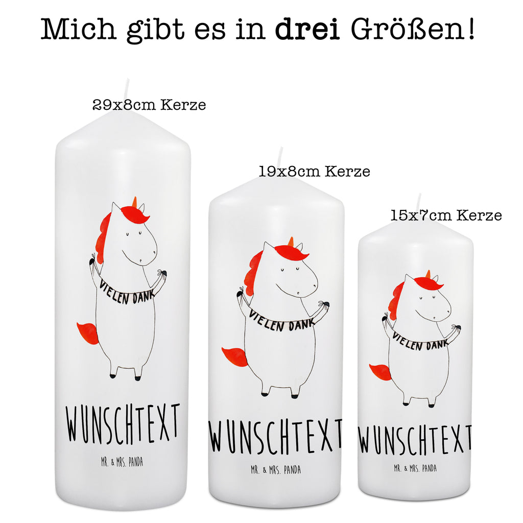 Personalisierte Kerze Einhorn Vielen Dank Kerze, Taufkerze, Kommunionskerze, Geburtstagskerze, Geschenk Kerze, Taufgeschenk Kerze, Kerze mit Druck, Besondere Kerze, Geschenkidee Kerze, Kerze für Kommunion, Einhorn, Einhörner, Einhorn Deko, Pegasus, Unicorn, Danke, vielen Dank, Dankeschön, Danksagung