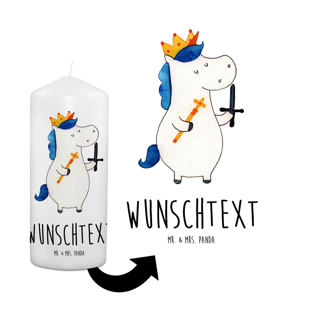 Personalisierte Kerze Einhorn König mit Schwert Kerze, Taufkerze, Kommunionskerze, Geburtstagskerze, Geschenk Kerze, Taufgeschenk Kerze, Kerze mit Druck, Besondere Kerze, Geschenkidee Kerze, Kerze für Kommunion, Einhorn, Einhörner, Einhorn Deko, Pegasus, Unicorn, König, Ritter, Mittelalter