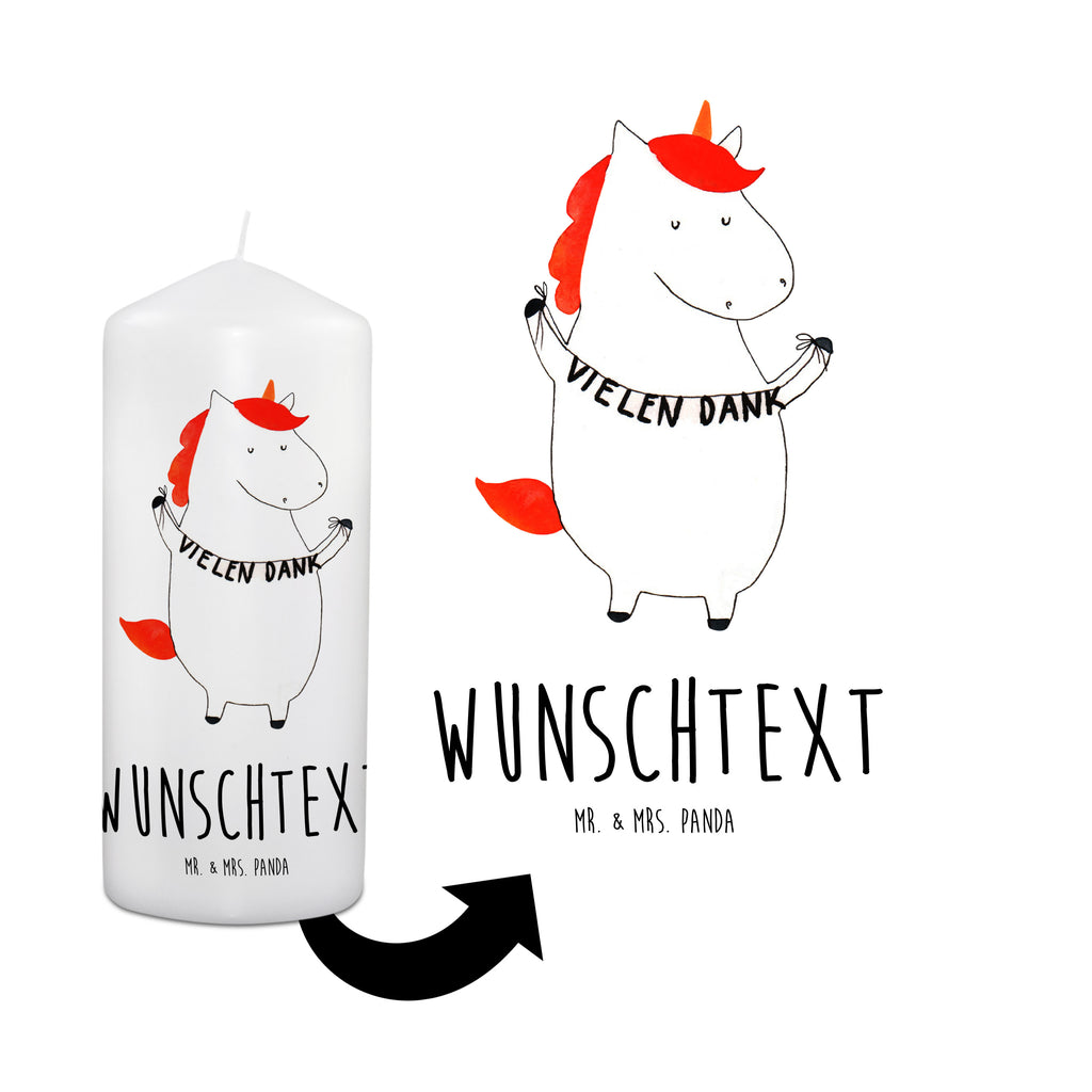 Personalisierte Kerze Einhorn Vielen Dank Kerze, Taufkerze, Kommunionskerze, Geburtstagskerze, Geschenk Kerze, Taufgeschenk Kerze, Kerze mit Druck, Besondere Kerze, Geschenkidee Kerze, Kerze für Kommunion, Einhorn, Einhörner, Einhorn Deko, Pegasus, Unicorn, Danke, vielen Dank, Dankeschön, Danksagung