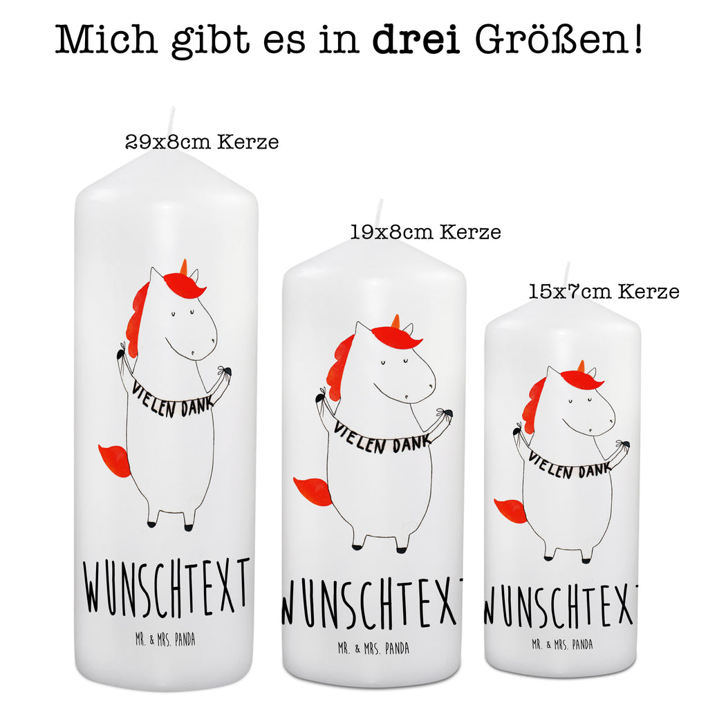 Personalisierte Kerze Einhorn Vielen Dank Kerze, Taufkerze, Kommunionskerze, Geburtstagskerze, Geschenk Kerze, Taufgeschenk Kerze, Kerze mit Druck, Besondere Kerze, Geschenkidee Kerze, Kerze für Kommunion, Einhorn, Einhörner, Einhorn Deko, Pegasus, Unicorn, Danke, vielen Dank, Dankeschön, Danksagung