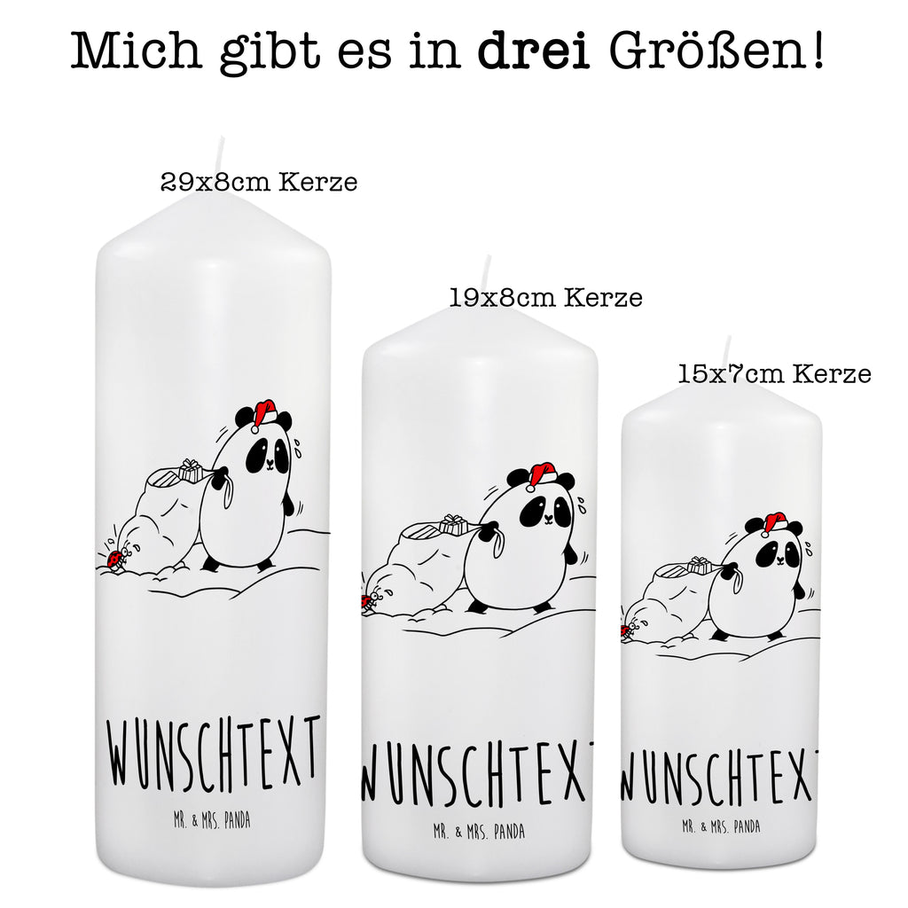 Personalisierte Kerze Easy & Peasy Frohe Weihnachten