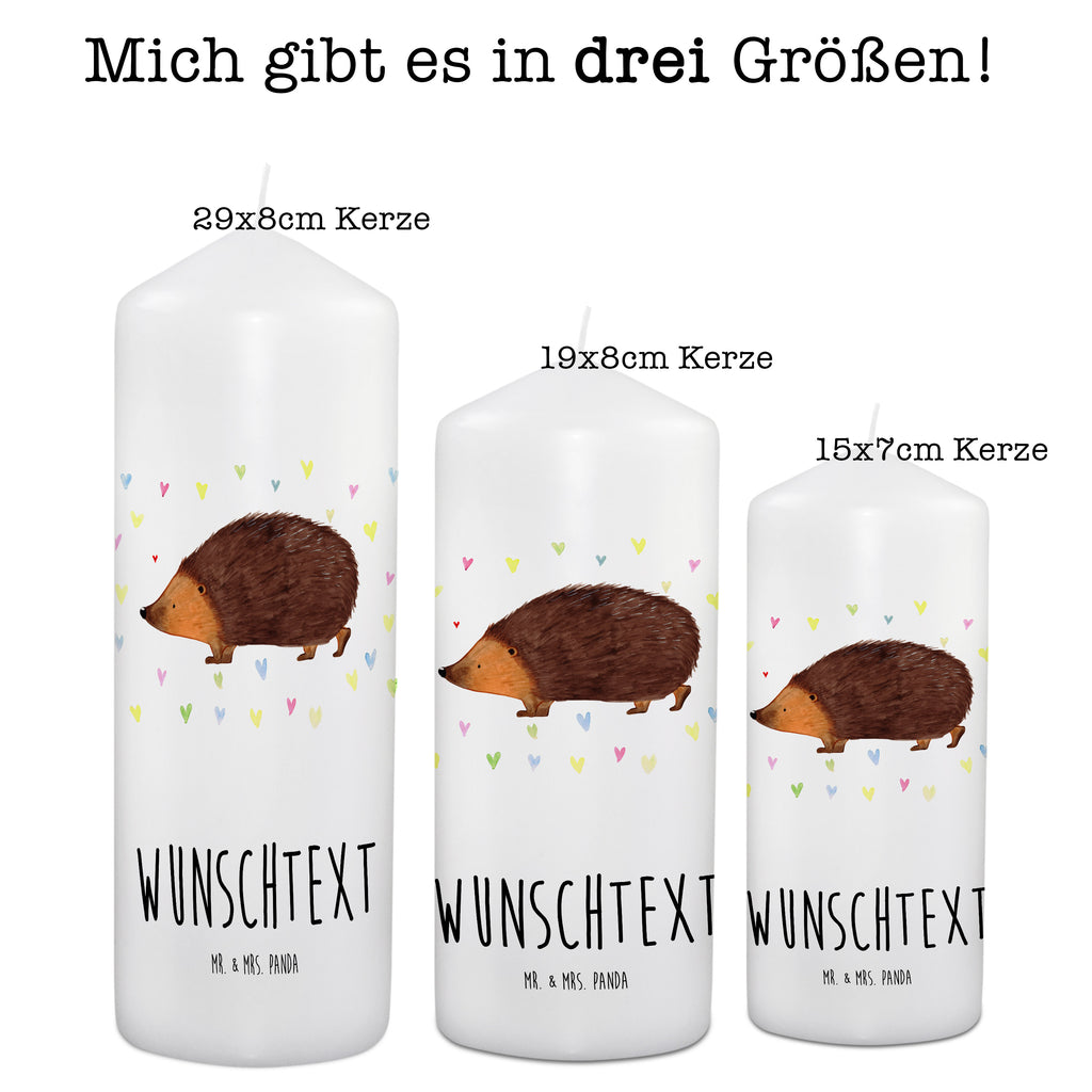 Personalisierte Kerze Igel Herzen Kerze, Taufkerze, Kommunionskerze, Geburtstagskerze, Geschenk Kerze, Taufgeschenk Kerze, Kerze mit Druck, Besondere Kerze, Geschenkidee Kerze, Kerze für Kommunion, Tiermotive, Gute Laune, lustige Sprüche, Tiere, Liebe, Herz, Herzen, Igel, Vertrauen, Kuss, Leben