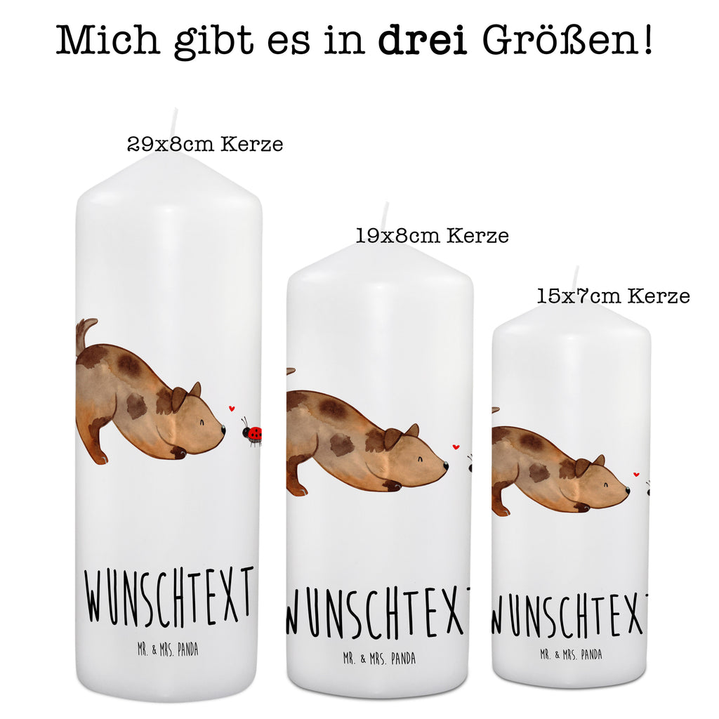 Personalisierte Kerze Hund Marienkäfer Kerze, Taufkerze, Kommunionskerze, Geburtstagskerze, Geschenk Kerze, Taufgeschenk Kerze, Kerze mit Druck, Besondere Kerze, Geschenkidee Kerze, Kerze für Kommunion, Hund, Hundemotiv, Haustier, Hunderasse, Tierliebhaber, Hundebesitzer, Sprüche, Hunde, Hundespruch, Marienkäfer, Mischling, Mischlinghund