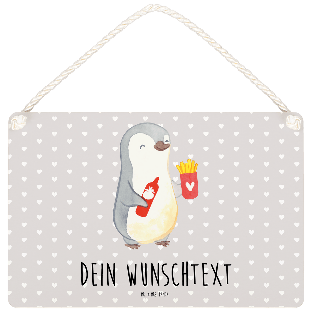 Personalisiertes Deko Schild Pinguin Pommes Dekoschild, Deko Schild, Schild, Tür Schild, Türschild, Holzschild, Wandschild, Wanddeko, Liebe, Partner, Freund, Freundin, Ehemann, Ehefrau, Heiraten, Verlobung, Heiratsantrag, Liebesgeschenk, Jahrestag, Hocheitstag, Valentinstag, Geschenk für Frauen, Hochzeitstag, Mitbringsel, Geschenk für Freundin, Geschenk für Partner, Liebesbeweis, für Männer, für Ehemann