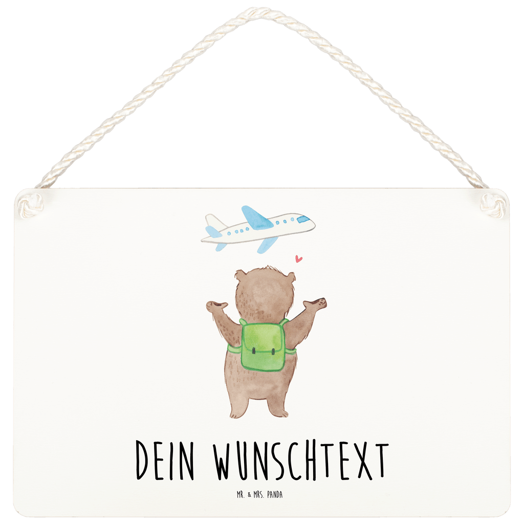 Personalisiertes Deko Schild Bär Flugzeug Dekoschild, Deko Schild, Schild, Tür Schild, Türschild, Holzschild, Wandschild, Wanddeko, Liebe, Partner, Freund, Freundin, Ehemann, Ehefrau, Heiraten, Verlobung, Heiratsantrag, Liebesgeschenk, Jahrestag, Hocheitstag, Valentinstag, Geschenk für Frauen, Hochzeitstag, Mitbringsel, Geschenk für Freundin, Geschenk für Partner, Liebesbeweis, für Männer, für Ehemann