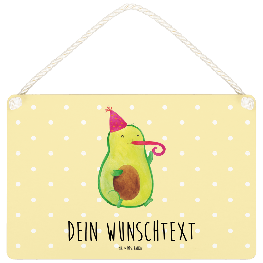 Personalisiertes Deko Schild Avocado Birthday Dekoschild, Deko Schild, Schild, Tür Schild, Türschild, Holzschild, Wandschild, Wanddeko, Avocado, Veggie, Vegan, Gesund