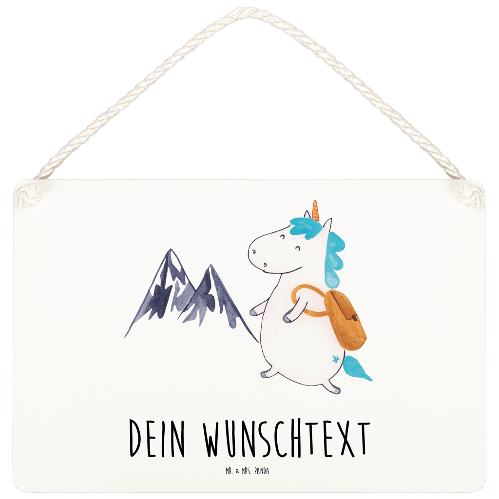 Personalisiertes Deko Schild Einhorn Bergsteiger Dekoschild, Deko Schild, Schild, Tür Schild, Türschild, Holzschild, Wandschild, Wanddeko, Einhorn, Einhörner, Einhorn Deko, Pegasus, Unicorn, Bergsteiger, Abenteuer, Berge, Abenteurer, Weltenbummler, Weltreise, Reisen, Urlaub, Entdecker
