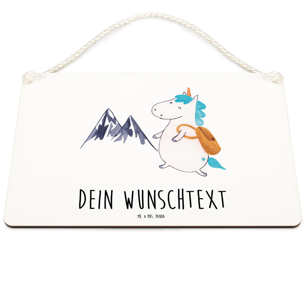 Personalisiertes Deko Schild Einhorn Bergsteiger Dekoschild, Deko Schild, Schild, Tür Schild, Türschild, Holzschild, Wandschild, Wanddeko, Einhorn, Einhörner, Einhorn Deko, Pegasus, Unicorn, Bergsteiger, Abenteuer, Berge, Abenteurer, Weltenbummler, Weltreise, Reisen, Urlaub, Entdecker