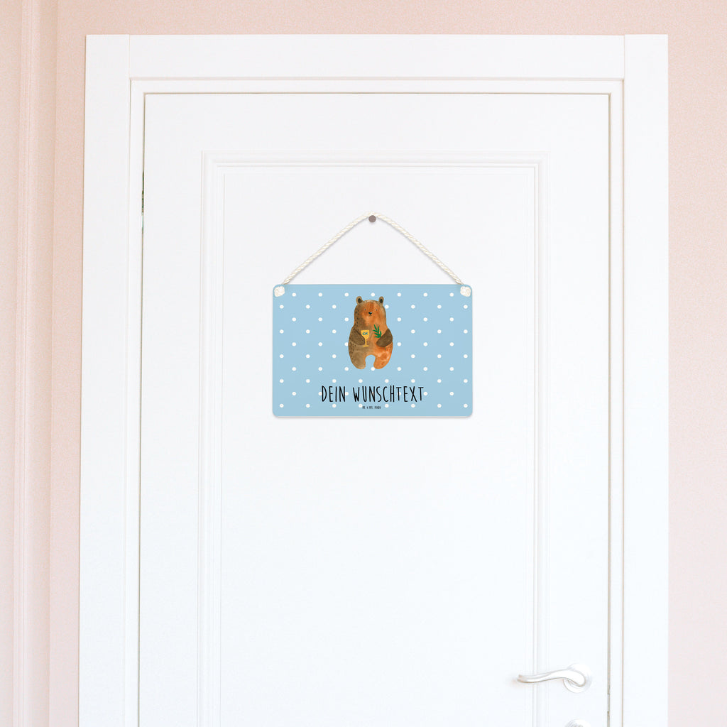 Personalisiertes Deko Schild Konfirmation-Bär Dekoschild, Deko Schild, Schild, Tür Schild, Türschild, Holzschild, Wandschild, Wanddeko, Bär, Teddy, Teddybär, Konfirmation, Kirche, evangelisch, Gottesdienst