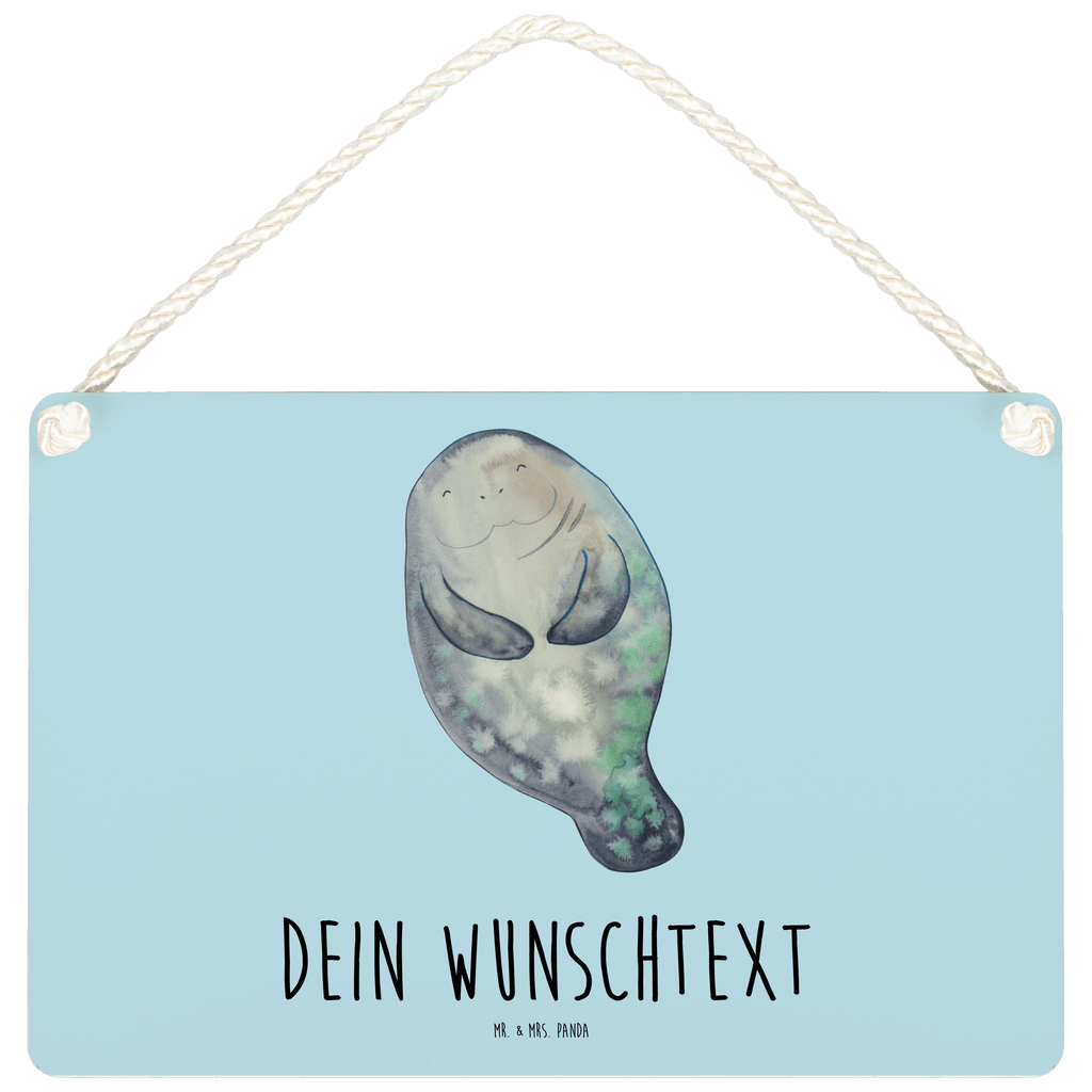 Personalisiertes Deko Schild Seekuh happy Dekoschild, Deko Schild, Schild, Tür Schild, Türschild, Holzschild, Wandschild, Wanddeko, Meerestiere, Meer, Urlaub, Seekuh, Seekühe, Selbstliebe, Respekt, Neuanfang, Neustart, Achtsamkeit, Zufrieden, Liebeskummer, Freundin