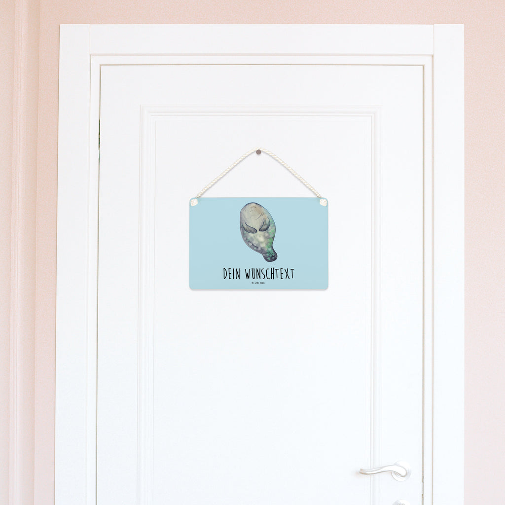 Personalisiertes Deko Schild Seekuh happy Dekoschild, Deko Schild, Schild, Tür Schild, Türschild, Holzschild, Wandschild, Wanddeko, Meerestiere, Meer, Urlaub, Seekuh, Seekühe, Selbstliebe, Respekt, Neuanfang, Neustart, Achtsamkeit, Zufrieden, Liebeskummer, Freundin