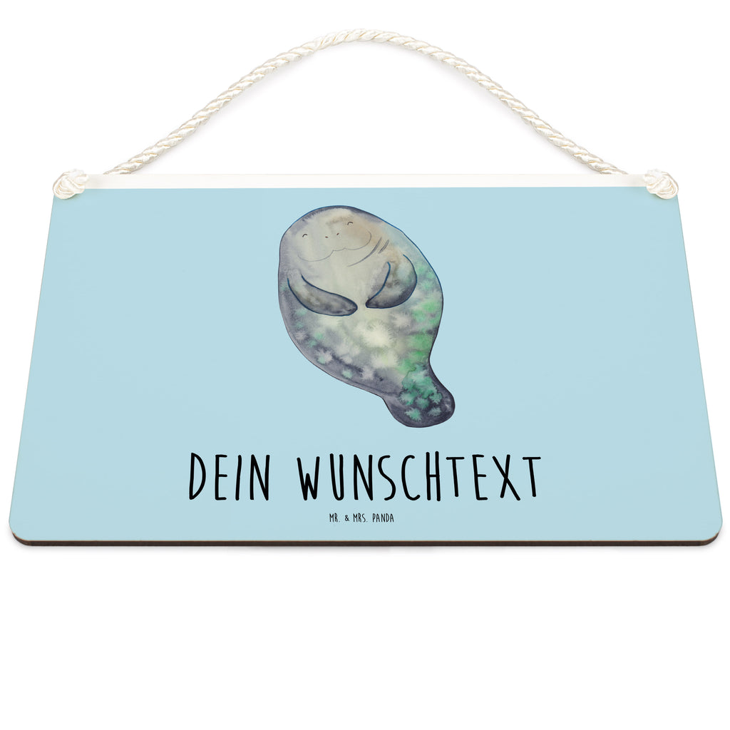 Personalisiertes Deko Schild Seekuh happy Dekoschild, Deko Schild, Schild, Tür Schild, Türschild, Holzschild, Wandschild, Wanddeko, Meerestiere, Meer, Urlaub, Seekuh, Seekühe, Selbstliebe, Respekt, Neuanfang, Neustart, Achtsamkeit, Zufrieden, Liebeskummer, Freundin
