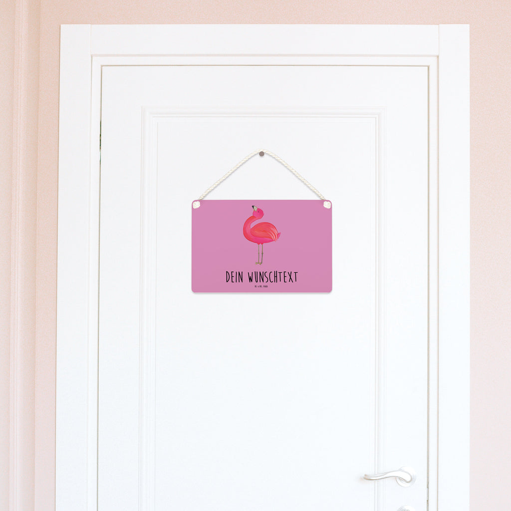 Personalisiertes Deko Schild Flamingo stolz Dekoschild, Deko Schild, Schild, Tür Schild, Türschild, Holzschild, Wandschild, Wanddeko, Flamingo, stolz, Freude, Selbstliebe, Selbstakzeptanz, Freundin, beste Freundin, Tochter, Mama, Schwester